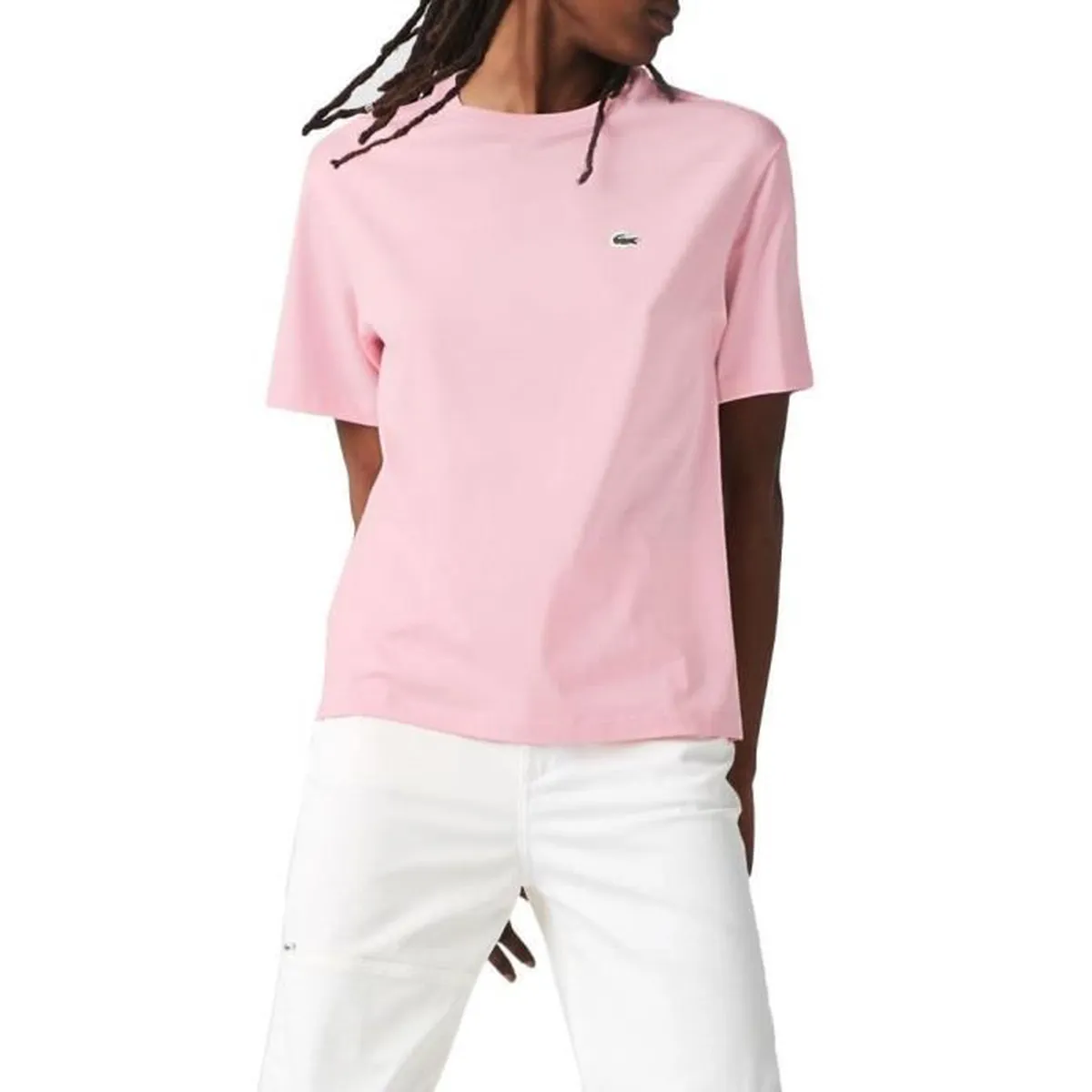 Lacoste TF5441 Pink T Shirt for Women KPS Shopping